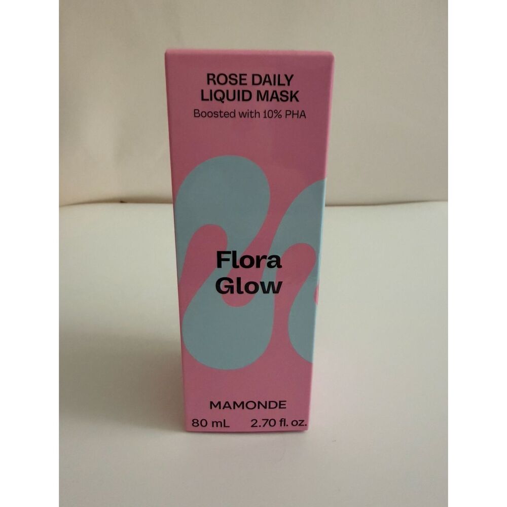 Mamonde Flora Glow Rose Daily Liquid Mask 2.7 oz NEW Korean K Beauty